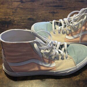 Vans Sk8-Hi Tapered Pastel Block Sz. 10.5 Mens, 12 Womens